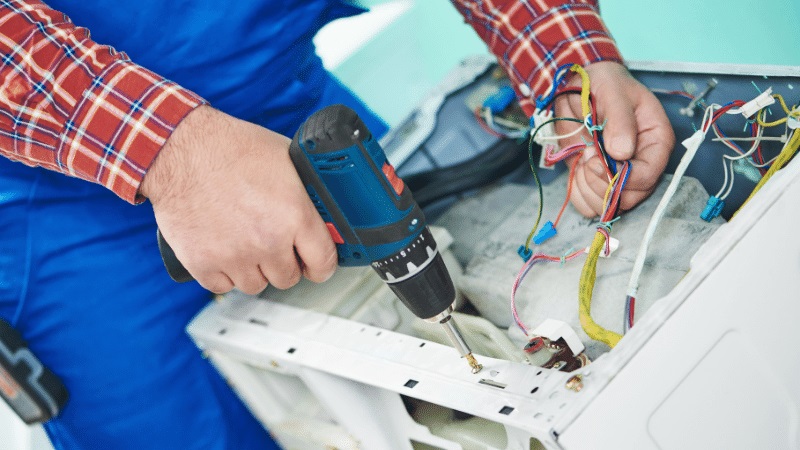 Sarıgöl Toshiba Toshiba çamaşır makinesi kart tamiri – Su almama arızası orijinal parça ile giderildi. - Teknik servis örneği